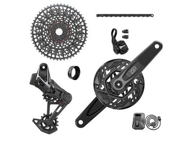 Sram X0 T-type Eagle E-mtb Bosch Transmission Axs Groupset (Rd W/Battery/Charger/Cord, Ec Pod Ult, Fc X0 Bosch Isis 160 W/Cap, Cr T-type 36t,clip-on Guard, Cn 126l, Cs Xs-1295 10-52t) 36t